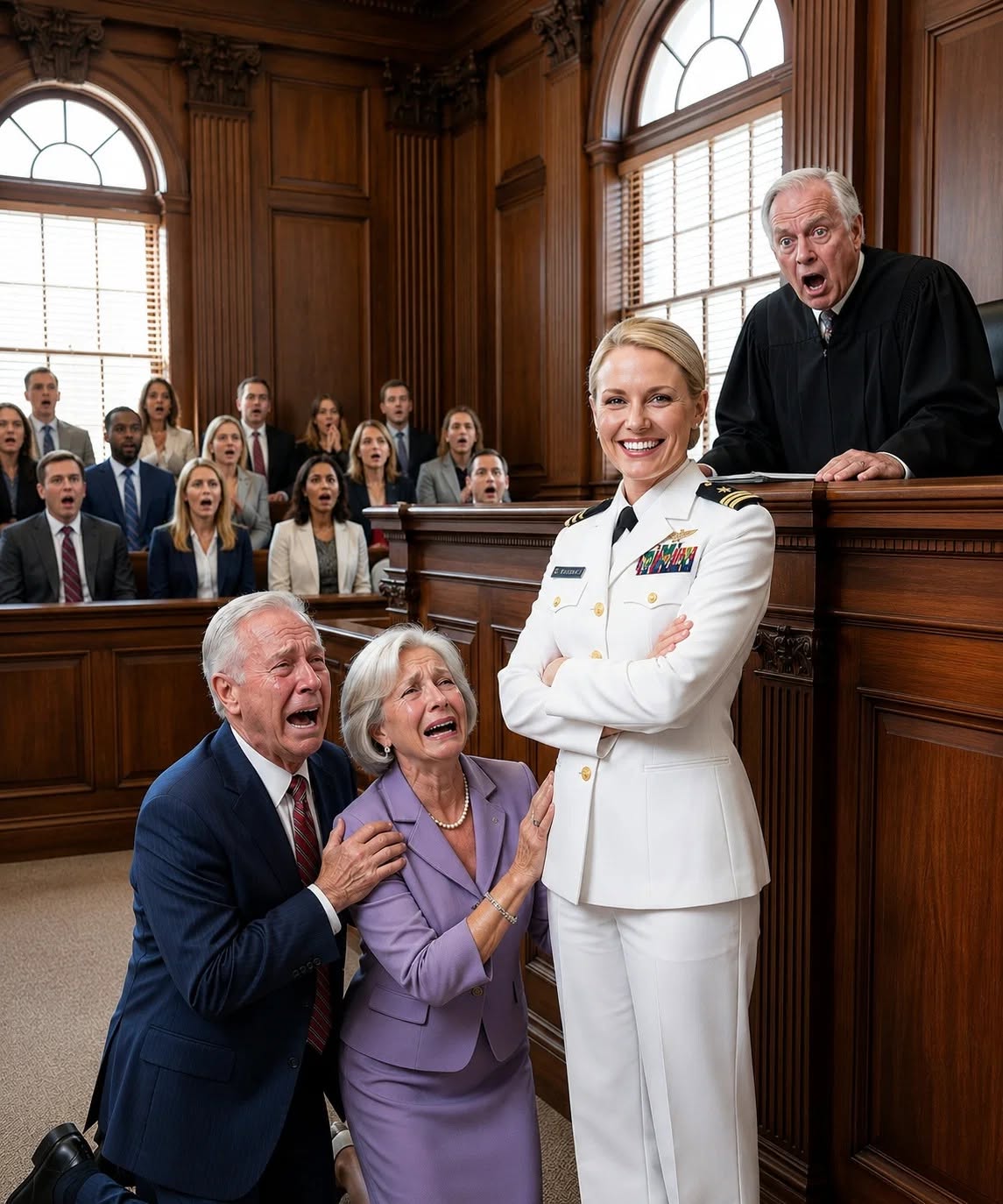I never told my parents who I really was. After Grandma left me $4.7 million, they dragged me to court to take it back until the judge read my file and froze. “Hold on… you’re JAG?” The room went silent.