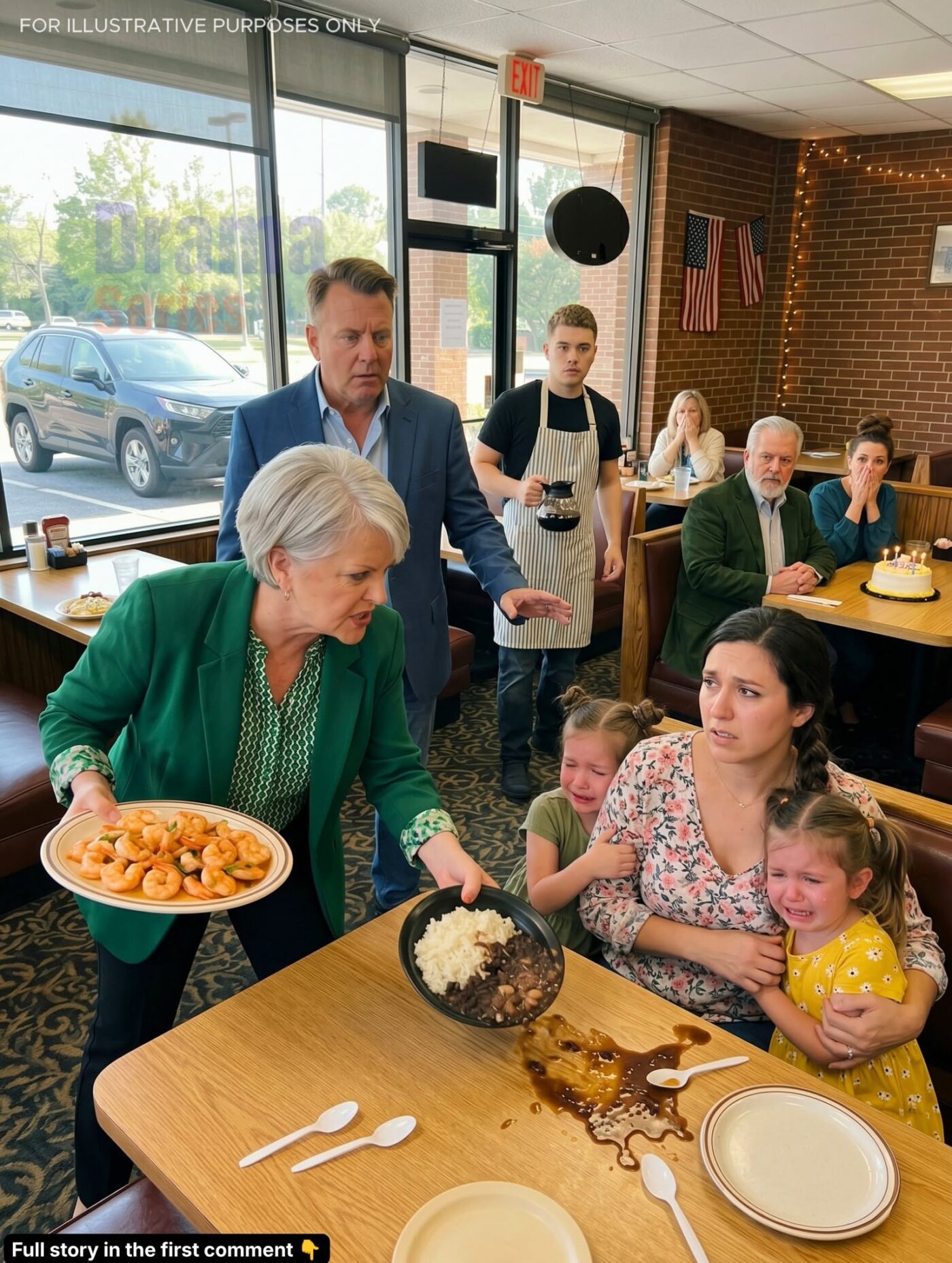 My MIL Took Shrimp Off My Daughters’ Plates and Served Us Leftovers at a Family Party—She Regretted It Minutes Later