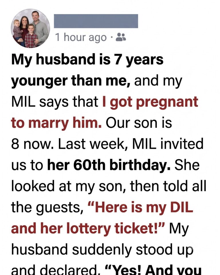 My MIL Humiliated Me at Her 60th Birthday—But My Husband’s Words Left the Whole Party Speechless