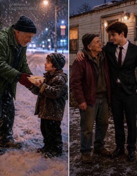 Kindness often has a way of circling back, even when it’s least expected. For one elderly teacher, a simple decision to help a struggling boy on a freezing winter day set off a chain of events that would come to light years later.