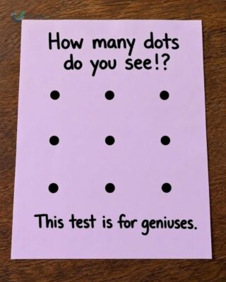 How many dots do you see?!