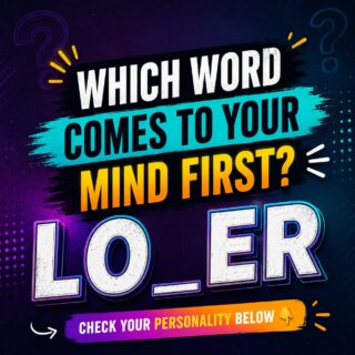 Check Your Personality Based on the First Word That Comes to Your Mind