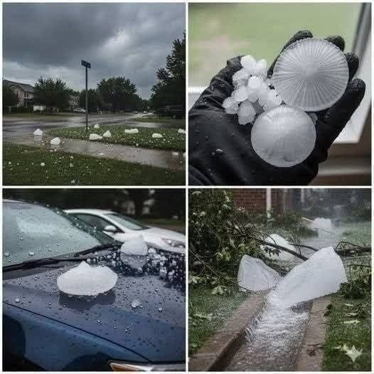 Red Alert: Strong Hail Just Hit S-Town… The Aftermath Is Shocking
